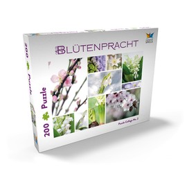 Blütenpracht - Collage No. 2 - Premium 200-Piece Puzzle - MyPuzzle Special Collection by Starnberger Spiele
