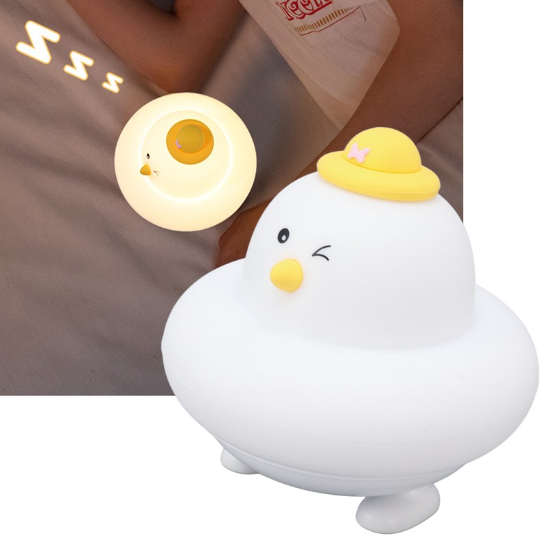 LED Night Light Cute Chick Shape Warm and White 2