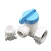 John Guest Angle Stop Adapter Valve 1/2" X 3/8" X