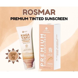 Newest ROSMAR KAYAGAKU Premium Tinted Sunscreen SPF 70 PA++++ 50ml