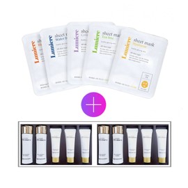 5 Lumiere mask packs + 2 sets of 5 Izanox Tervina travel gifts / 루미에르 마스크팩 5매+이자녹스 테르비나 5종 여행용 기프트 2세트