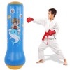 125cm Thickening Inflatable Standing Boxing Bag Folding Punching Bag for