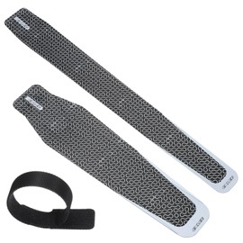 HARFINGTON 2pcs Mountain Bike Mud Guard Folding MTB Front & Rear Mud Guards with 4 Straps Lightweight Fits for Folding Bike MTB Road Bike Chain Style