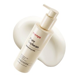 MANYO Pure Soybean Cleansing Milk, Hydrating Facial Milky Cleanser for Skin Barrier Repair, Hydrating Skincare with Hyaluronic Acid for Dry, Sensitive Skin, 6.76 fl oz (200ml)