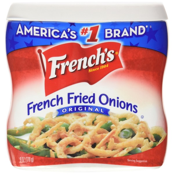 French's Original Crispy Fried Onions, 6 oz