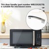 WB15X26821 Microwave Door Handle Compatible for GE JNM7196SK1SS, JNM7196SK2SS, JNM7196SK3SS,