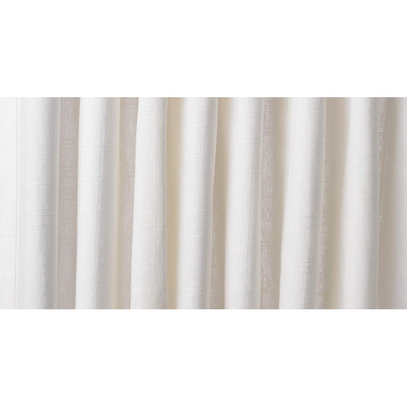 IKEA Ritva 401.119.92 White Curtain Set, 2 Panels with Tie-Backs