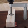 2PCS 20mm Bench Dog Clamps Adjustable Benchtop Quick Clamp Aluminum