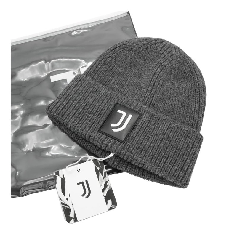 JUVENTUS Unisex 133493 Grigio Beanie Hat, Grey, One Size, gray,