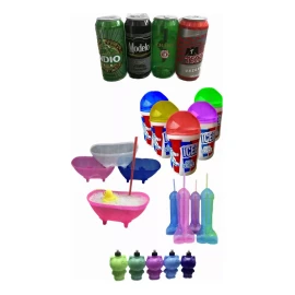 Vaso 5 Vasos Icee, 5 Vaso Nepe, 5 Kittys, 5 Vaso Lata Y 5 Tinas