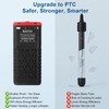 BAITAI 500W Aquarium Heater, Safe PTC Submersible Fish Tank Heater
