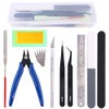 Qovydx 15Pcs Gundam Model Tools Kit Gunpla Tool Kits Modeler