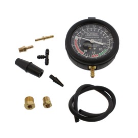 ABN Car Vacuum and Fuel Pump Tester Gauge Kit – Fuel Pump Pressure & Vacuum, Carburetor Intake Manifold, & Vacuum Test