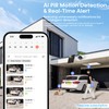 AMTIFO Security Cameras Wireless Outdoor Magnetic: Install-Free Smart Indoor 2K