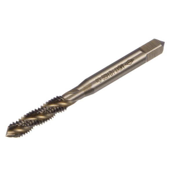 sourcing map Metric Spiral Flute Thread Taps, M6 x 1