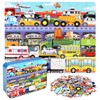 LELEMON 60 Pieces Puzzles for Kids Ages 4-8 Traffic Jam