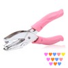 SPEEDWOX Hand Punch, Hollow Punch, Heart Punch, Plier Shape, 5