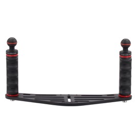 UNDERWATER CAMERA HOUSING TRAY AND HANDLES WITH 1-INCH BALL JOINT 25 MM