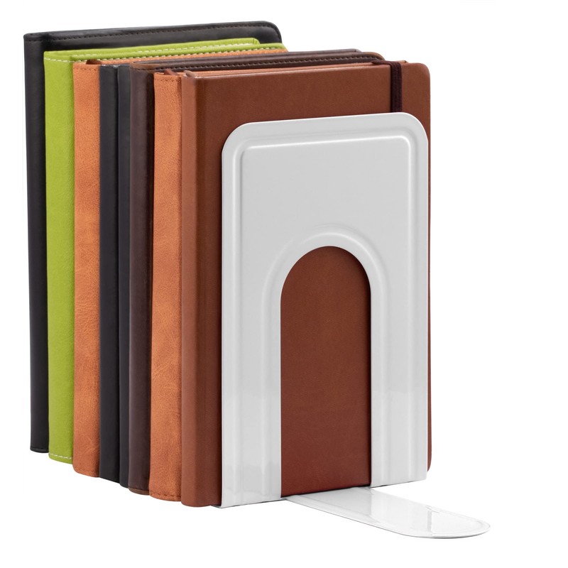Jazooli Metal Book Ends | Perfect as Bookends for Shelves,