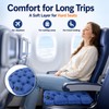 Inflatable Seat Cushion for Long Flights Portable Travel Seat Pad