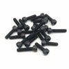 100pcs M3 x 8mm 12.9 Grade Alloy Steel Hex Socket