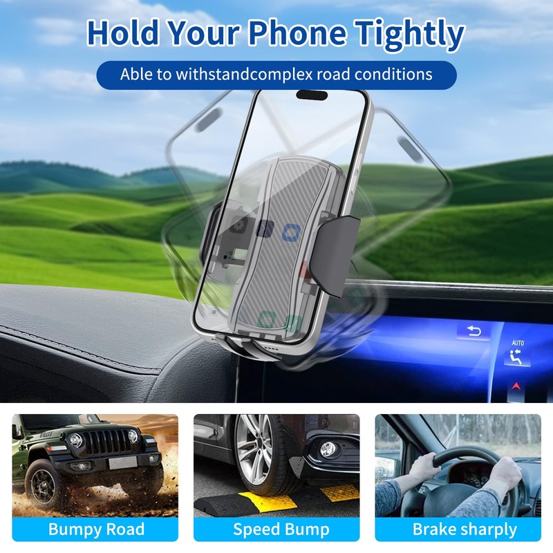 YIXKTUKEKE Car Phone Holder for Lexus LX570 2016 2017 2018
