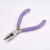 [Crystal Kobe] [Tool] Accessory Making Purple Flat Pliers Flat Yatco