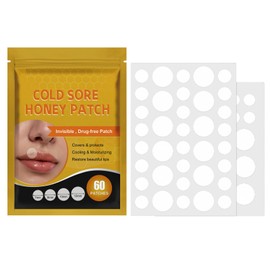 Pflegende Lippenpflaster,Lippenpflegepflaster,Stück feuchtigkeitsspendende Lippenpflaster,Für Männer und Frauen aller Hauttypen Rianpesn,60patches