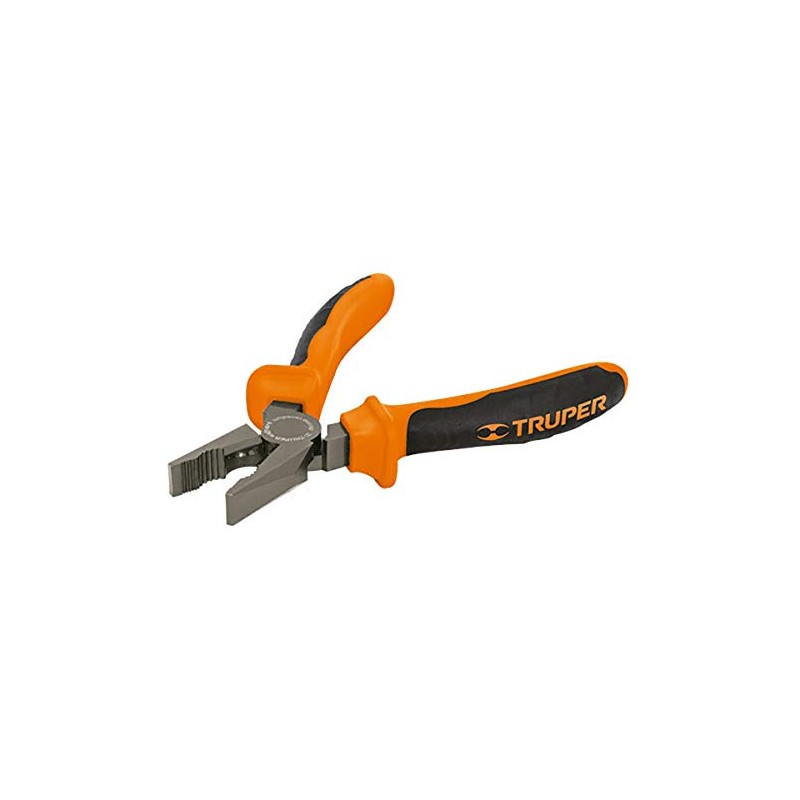 Truper Expert T201-6X, Pinza para electricista 6" alta palanca Comfort