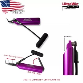 Ultrawiz Auto Glass / Windshield Removal Tool/Cut Out Cold Knife 3007-K Ultra-Wiz® Lever