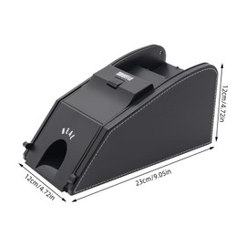 ZAWAYINE Automatic Card Shuffler Automatic Card Dealer Machine Rechargeable Card Dealing Machine UNO Rechargeable Poker Playing Dealer for UNO,Texas Hold'em,Blackjack,Home Card Games,Black