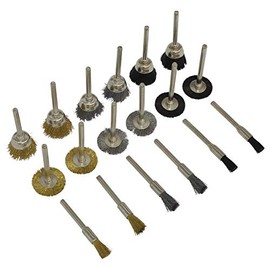 Sealey RTA18WB 18pc Rotary Tool Brush Set