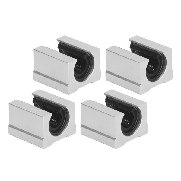 4Pcs SBR16UU Aluminum Alloy Linear Motion Slider Block 16mm Aluminum