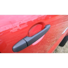 Cupeez GLOSS RED AUTO ACCESSORY CAR DOOR HANDLE SCRATCH COVER GUARD PROTECTOR 2PK NEW