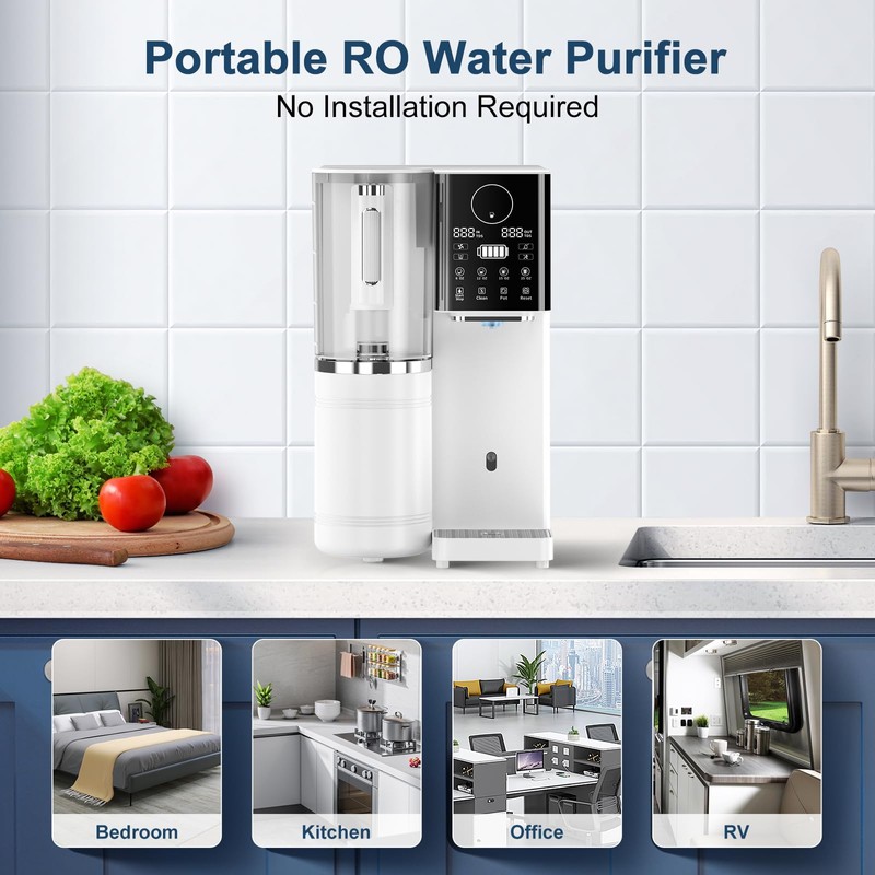 Portable Water Bottle, Removable Water Kettle for Y9S Countertop Reverse