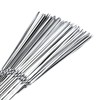 20/100/200/300/500 PCS Stainless Steel Barbecue Metal Skewers Flat Needle BBQ