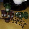 Perfect Pod Eco-Fill 4 Pack Refillable Capsules and Coffee Scoop,