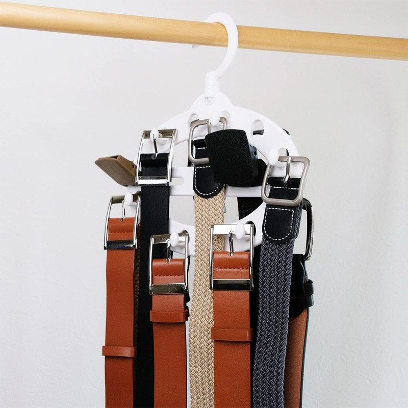 Shinkohanger Monoclosette Belt Holder Hanger White