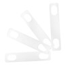 4Pcs Guitar Neck Shim Brass Material Heightening Gasket Set Musical