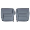 SecosAutoparts Front Driver & Passenger Side Bottom Leather Replacement Seat