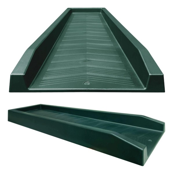 Master Mark GREEN Splash Block Decorative Gutter Downspout Extension Splashguard