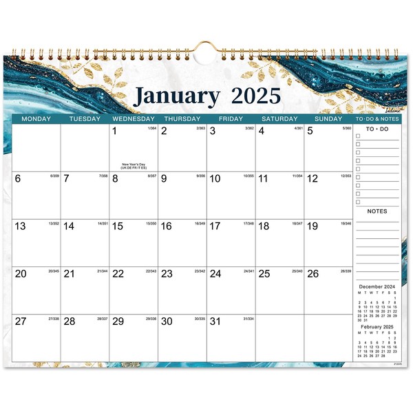 2025 Calendar - Wall Calendar 2025 from January 2025 to