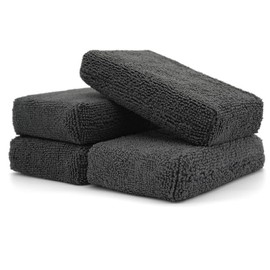 The Collection Sponge 4-Pack Microfibre Applicator Pad - Application of Coating, Wax and Polishes
