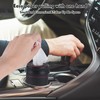 2 Pcs Car Tissues Cylinder Leather Round Tissues Container Car