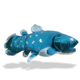 PuffPurrs Coelacanth Fish Plush Toy Lifelike Educational Prehistoric Fish Perfect for Marine Life Life Life 36cm