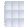 36 Pack 9 Pocket Page Protectors, Sooez Trading Card Sleeves