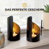 Tea Light Holder Decorative Gold - Set of 2 Tea