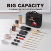 AmBealla Makeup Bag Large Waterproof Cosmetic Bags with Makeup Brush
