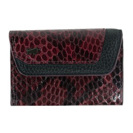 Braun Büffel Luise Mini Key Case Wallet Burgundy, burgundy