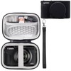 Natbok Carrying Case for Canon PowerShot SX740 Digital Camera +